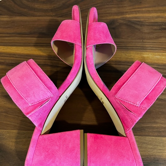 Cole Haan Pink Alina Mule City Sandal 8 - Picture 4 of 7